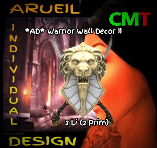 AD Warrior Wall Decor II