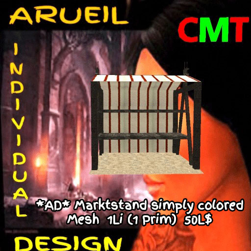 AD-Marktstand simply colored Mesh